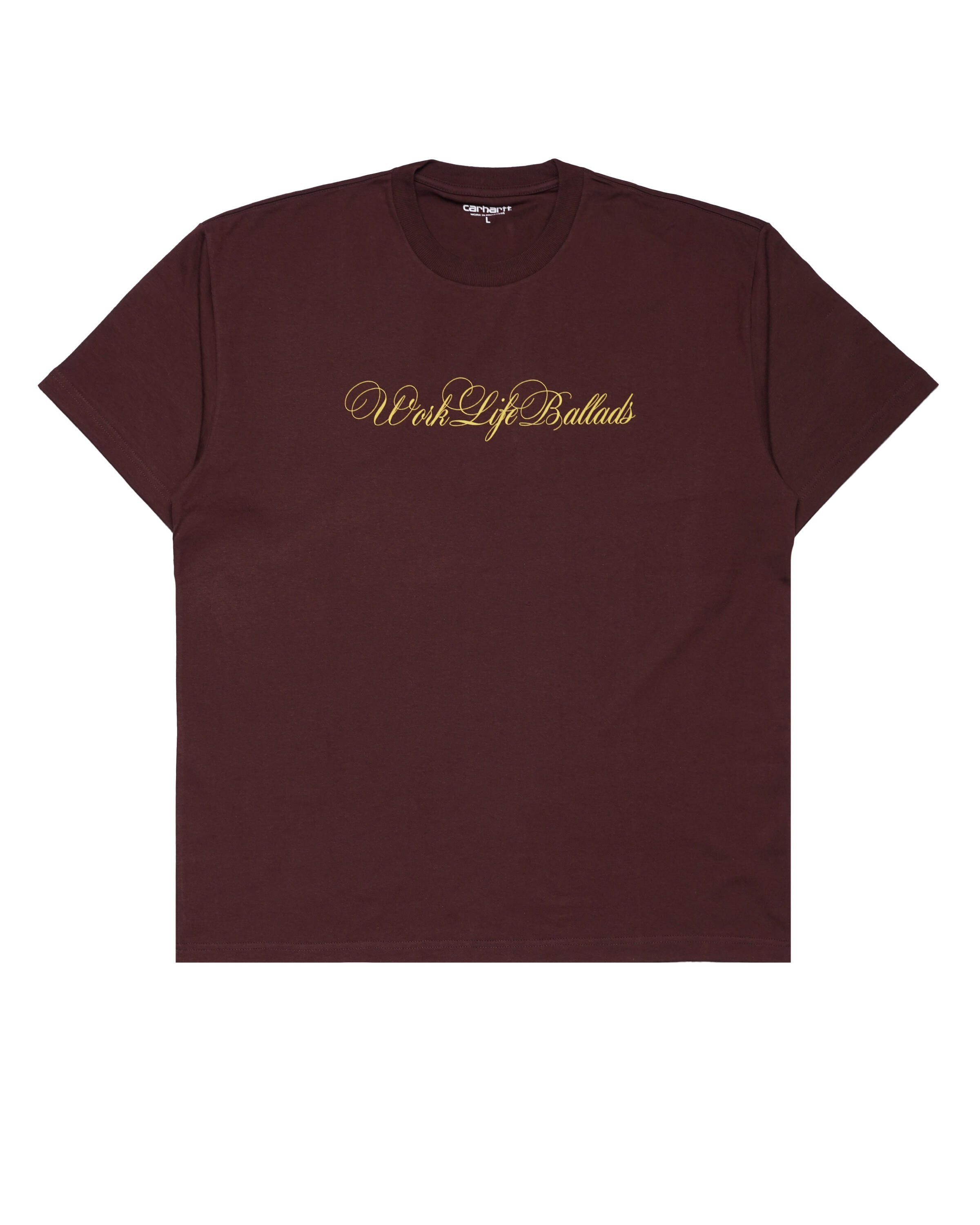 Carhartt WIP S/S Work Life Ballads T-Shirt | I032388.1V5XX